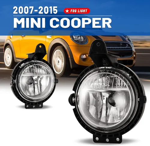 Vista 3 de Luces antiniebla compatibles con Mini Cooper 2007-2015 Conjunto de lámparas de repuesto para pasajeros