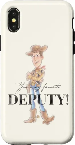 Vista 5 de Funda para iPhone 14 Plus Disney 100 y Pixar's Toy Story Woody My Favorite Duty