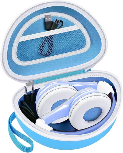Vista 14 de ANKHOH Funda de auriculares para niños eKids, para auriculares Beats Solo4, color negro