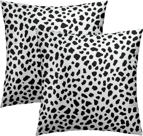 Vista 60 de Fundas de almohada marrón leopardo - 2 piezas Funda de almohada de guepardo 18x18 pulgadas Fundas de almohada de algodón con estampado de animales