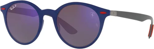Vista 2 de Ray-Ban RB4296m Scuderia Ferrari Collection - Gafas de sol redondas para hombre