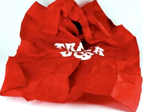 Vista 3 de Trader Joe's Micro Tote Bag Mini, Rojo