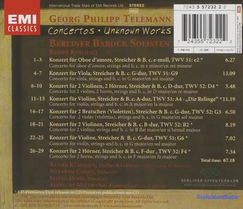 Vista 2 de Concertos & Unknown Works