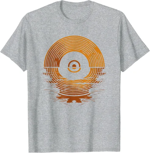 Vista 47 de Vinyl LP Records - Camiseta de vinilo Sunset Negro
