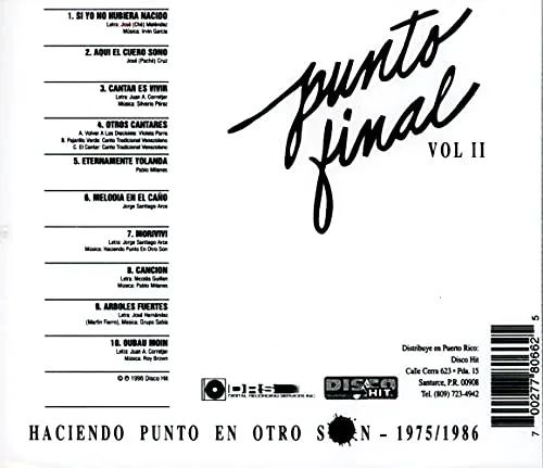 Vista 2 de Punto Final Vol II