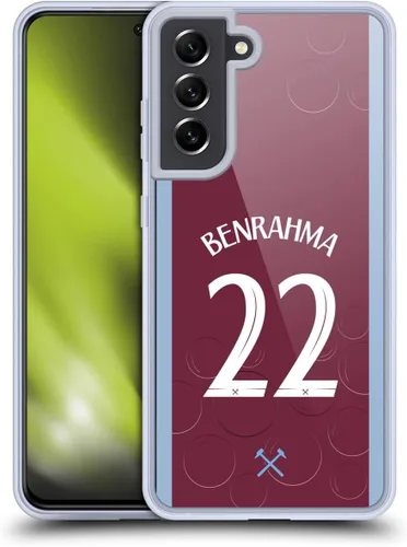 Vista 93 de Head Case Designs Officially Licensed West Ham United FC James Ward-Prowse 2023/24 Players Home Kit Gel Case [Military Grade Protection] Compatible