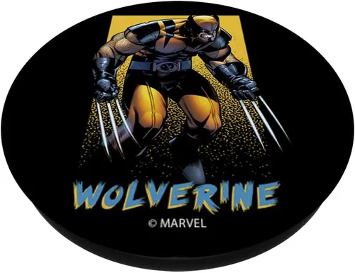 Vista 2 de Marvel X-Men Wolverine Classic Color Pop - PopSockets Grip and Stand for Phones and Tablets
