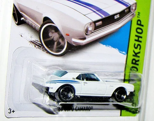 Vista 2 de 2014 Hot Wheels Hw Workshop - '68 Copo Camaro - Blanco