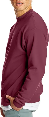 Vista 3 de Hanes Sudadera EcoSmart con capucha para hombre, de forro polar, de peso medio, sudadera con capucha para hombre