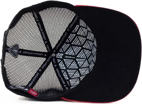 Vista 153 de Urban Effort Gorra trasera de malla, para hombres y mujeres, gorra de béisbol de 5 paneles, gran cierre a presión para caza y senderismo