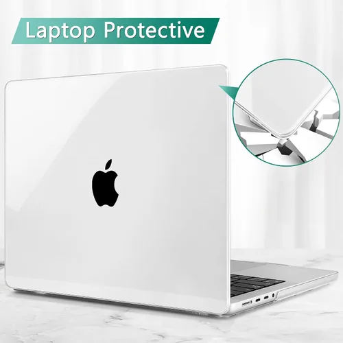 Vista 7 de May Chen Compatible con M4 MacBook Pro de 16 pulgadas A3403 Max A3186, M3 A2991 M2 A2780 M1 A2485 Pro Max versión 2024-2021, carcasa rígida