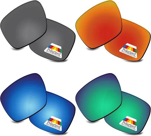 Vista 8 de Bwake Lentes de repuesto para gafas de sol Oakley Holbrook XL OO9417 POLARIZADAS