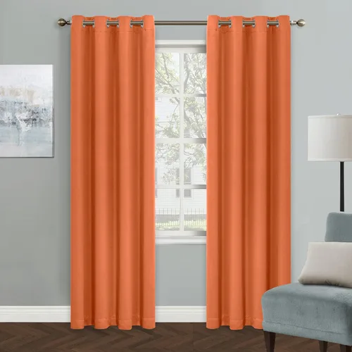 Vista 20 de MYSKY HOME Cortinas Aqua para Armario para Entrada Cortina Opaca para Puerta para Sala de Estar Cortina Oscurecedora de Habitación con Ojales