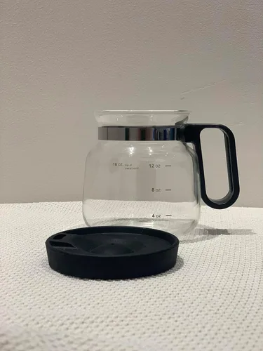 Vista 8 de EXIGENT Jarra de Café de Vidrio Taza de Té Taza de Recolección 16 Oz Onzas (Jarra de Café)