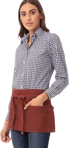 Vista 6 de Chef Works Delantal de cintura unisex Uptown