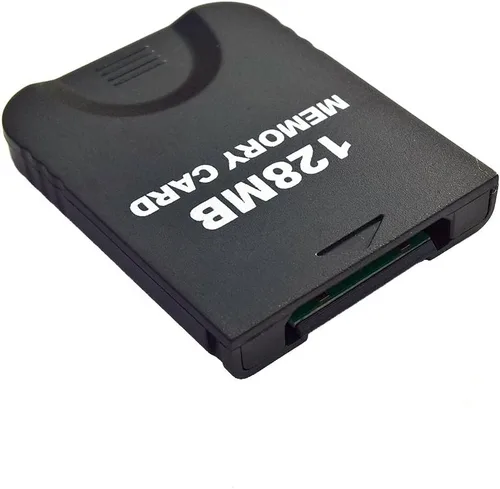 Vista 5 de aoyoho negro 128MB Juegos Tarjeta de memoria compatible para Wii y Gamecube