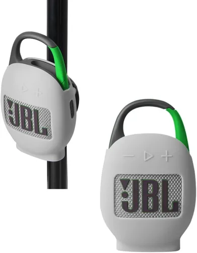 Vista 16 de Hermitshell Estuche de transporte de silicona de repuesto para altavoz Bluetooth inalámbrico JBL Clip 3 portátil e impermeable (negro camuflaje)