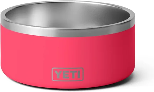 Vista 29 de YETI Boomer 8 - Tazón antideslizante y de acero inoxidable para perro, con capacidad de 64 onzas Blanco