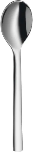 Vista 3 de WMF Nuova - Juego de 6 cucharas de café (4.3 in, acero inoxidable pulido), aptas para lavavajillas