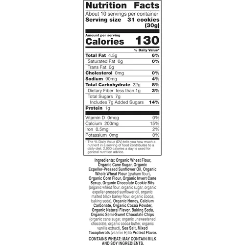 Vista 71 de Annie's Organic Chocolate Bunny Graham Snacks, 7.5 onzas