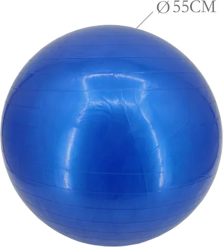 Vista 4 de Pelota de ejercicio de 22 pulgadas, pelota de yoga, pelota de estabilidad de fitness, pelota de equilibrio, pelota de gimnasio, Theraball, viene
