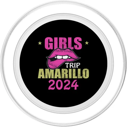 Vista 2 de Amarillo 2024 Girls Trip Group Matching Party Weekend PopSockets MagSafe PopGrip for iPhone