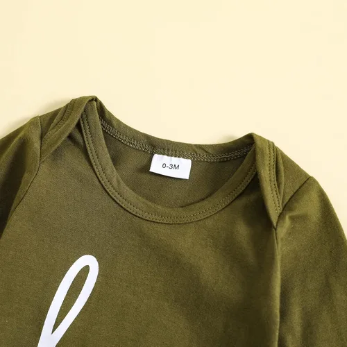 Vista 2 de MINKIDFASHION Mameluco de una sola pieza para bebés recién nacidos