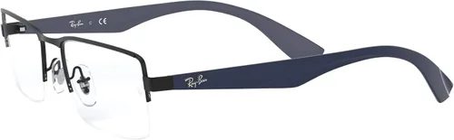 Vista 3 de Ray-Ban RX6331 - Marcos rectangulares de metal para anteojos