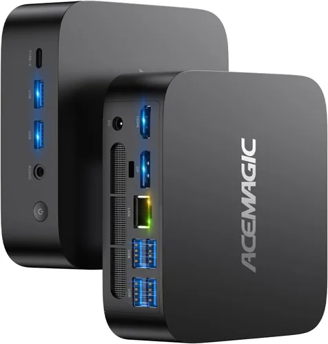 Vista 12 de ACEMAGIC Mini PC K1, procesador AMD Ryzen 4300U de 28 W, 16 GB DDR4 RAM 512 GB SSD (Beat 3300U/N150/N97) Mini computadoras 11 Pro, HDMI+DP1.4 Dual
