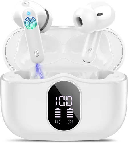 Vista 12 de Auriculares inalámbricos con Bluetooth, auriculares estéreo de alta Rosa rubor