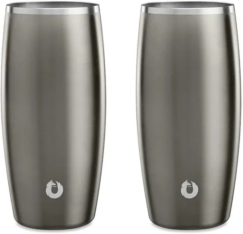 Vista 13 de Snowfox Vaso de cerveza de acero inoxidable con aislamiento al vacío de alta calidad, accesorios de bar en casa, elegante bartending, vasos de pinta