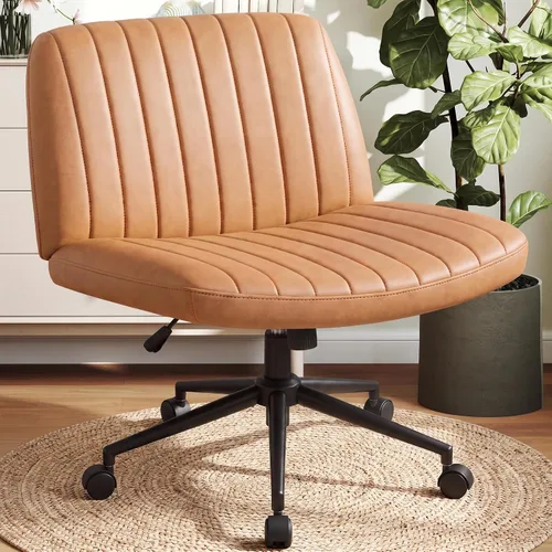 Vista 13 de OLIXIS Silla cruzada con ruedas, silla de tocador, escritorio de oficina en multicolor/fantasía (Inky)