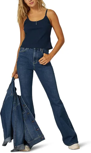 Vista 2 de Lee Women's High Rise Flare Jean