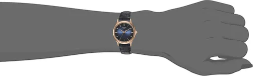Vista 2 de Tissot Excellence T9262107604100 - Reloj de pulsera para mujer, oro rosa de 18 K, color azul