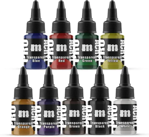 Vista 9 de Monument Hobbies PRO Acryl 22ml Juego de pintura acrílica - Pintura en miniatura para juegos de guerra - Pintura acrílica no tóxica compatible