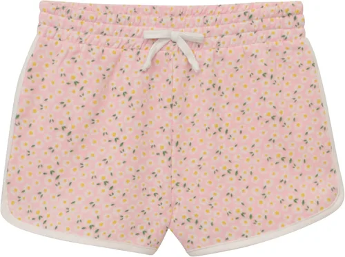 Vista 4 de BTween - Shorts cómodos de forro polar con cordón para niña, paquete de 4