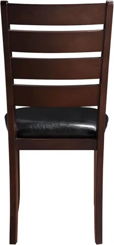 Vista 5 de Dining Chairs for Room, Table & Seating Chair Sets Kitchen, Ladder Back Side Chairs (Set of 2), Modern Design for Dining Room, Kitchen, Living Room