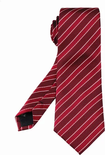 Vista 63 de Secdtie Corbata clásica de seda tejida jacquard a rayas para hombre