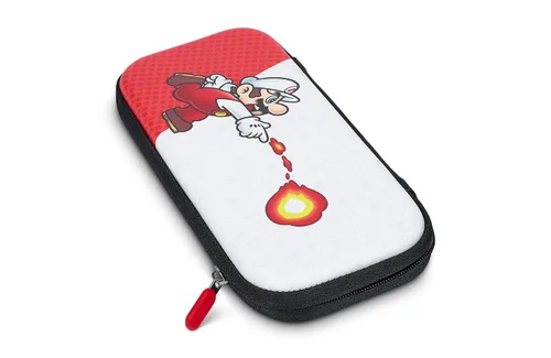 Vista 3 de PowerA Slim Case for Nintendo Switch - OLED Model, Nintendo Switch or Nintendo Switch Lite - Fireball Mario, Protective Case, Gaming Case, Console