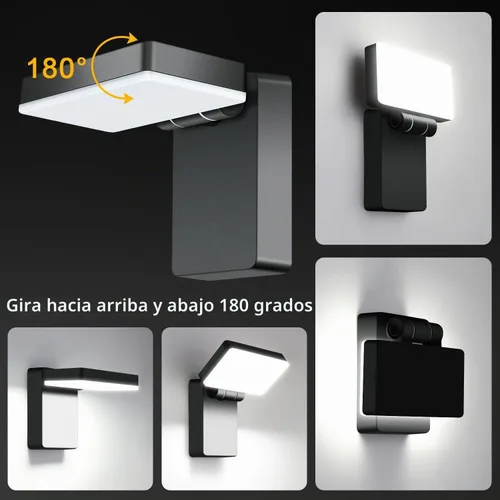 Vista 4 de Lámpara de pared moderna y elegante de 40 W, 3000 lúmenes, cabezal
