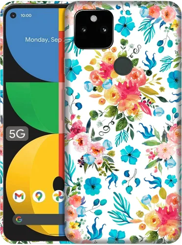Vista 31 de GlamCase for Google Pixel 5a 5G, Pixel 5a Case - Basketball On Fire Printed Cute Slim Fit Hard Plastic Protective Designer Back Phone Case/Cover for