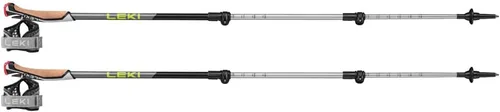 Vista 4 de LEKI Traveller Alu Aluminum Adjustable Lightweight Trekking Poles for Hiking & Nordic Walking