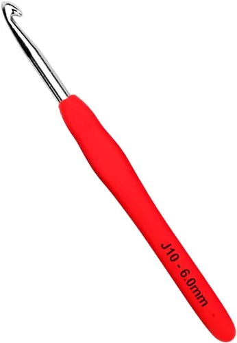 Vista 12 de Mdoker Ganchos de ganchillo extralargos, agarre ergonómico, mango suave para ganchillo hecho a mano, agujas de ganchillo para manos artríticas