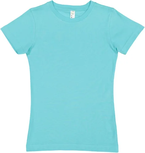Vista 19 de LAT Niñas Activewear Sportswear Camiseta de longitud más larga (2616)
