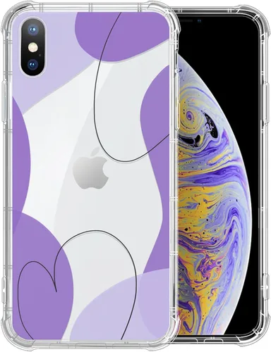 Vista 38 de Funda compatible con iPhone X/Xs, TPU suave, transparente, a prueba de golpes, funda protectora transparente para iPhone X/XS, alpaca
