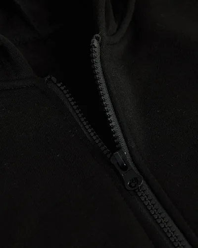 Vista 4 de Chaleco básico sin mangas con cremallera para niñas y niños, sudadera casual sin mangas, con bolsillo, chaqueta