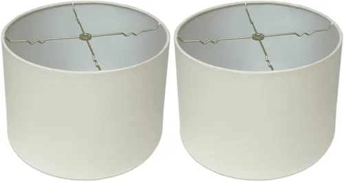 Vista 29 de Royal Designs pantalla de lámpara resistente con forma de tambor, HB-610-10AGL