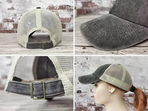 Vista 4 de Hepandy Sombreros bordados para el cabello