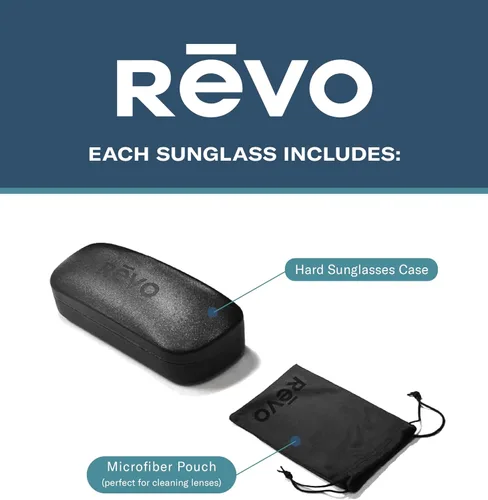 Vista 18 de Revo Gafas de sol Descend Pro: Lente Polarizada con Marco Rectángulo Sin Rimless