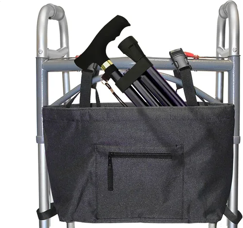 Vista 9 de RMS Bastón Plegable - Bastón de Caminar Plegable con Altura Ajustable - Plegable y Ligero - Mango Ergonómico Suave para Agarre Cómodo - Bastón